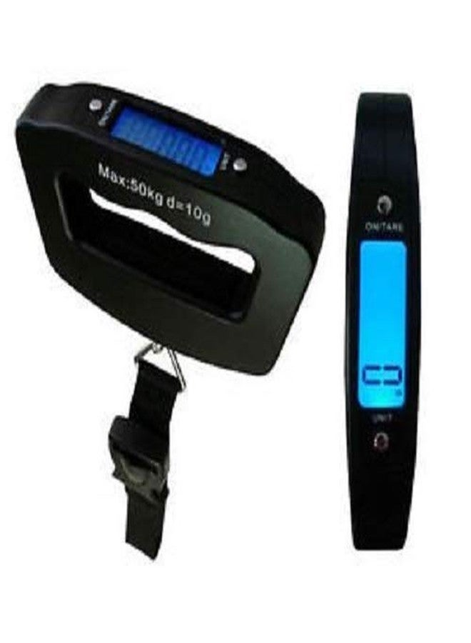 SEASPIRIT Mini Digital Portable Electronic Luggage Scale | Electronic Luggage Hook Hanging Scale up to 50kg - Image 3